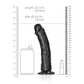 Curved Realistic Dildo with Suction Cup - 20,5 cm - EroticToyzProducten,Toys,Dildos,Realistische Dildo's,,GeslachtsneutraalRealRock by Shots