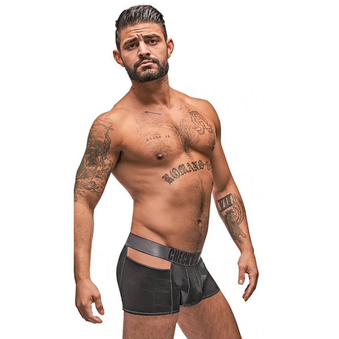 Cutout Shorts - XL - Black - EroticToyzProducten,Lingerie,Lingerie voor Hem,Boxershorts,,MannelijkMale Power