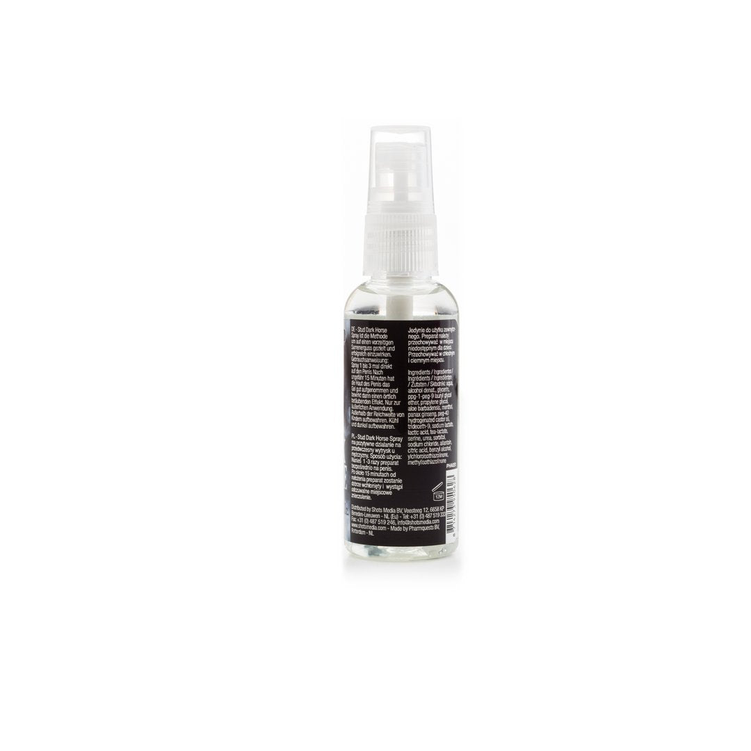 Dark Horse Delay Spray - 50 ml - EroticToyzProducten,Veilige Seks, Verzorging Hulp,Stimulerende Middelen,Vertragingsproducten,,MannelijkPharmquests by Shots