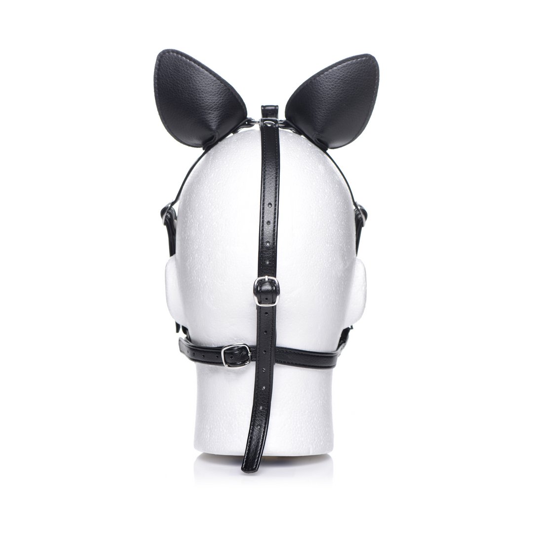 Dark Horse Pony Head Harness with Silicone Bit - EroticToyzFetish MaskerXR Brands