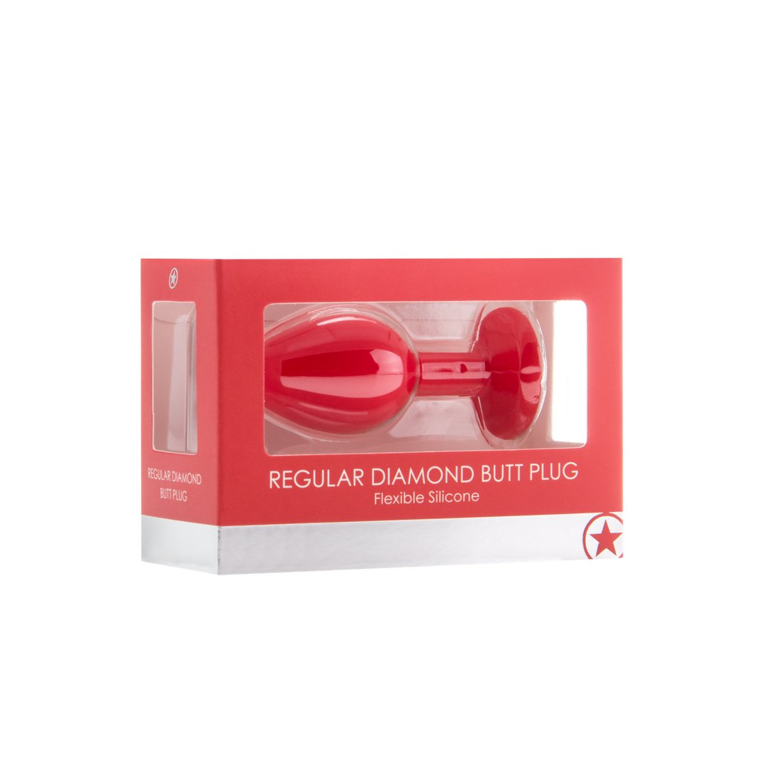 Diamond Butt Plug - Regular - EroticToyzProducten,Toys,Anaal Toys,Buttplugs Anale Dildo's,Buttplugs Anale Dildo's Niet Vibrerend,,GeslachtsneutraalOuch! by Shots