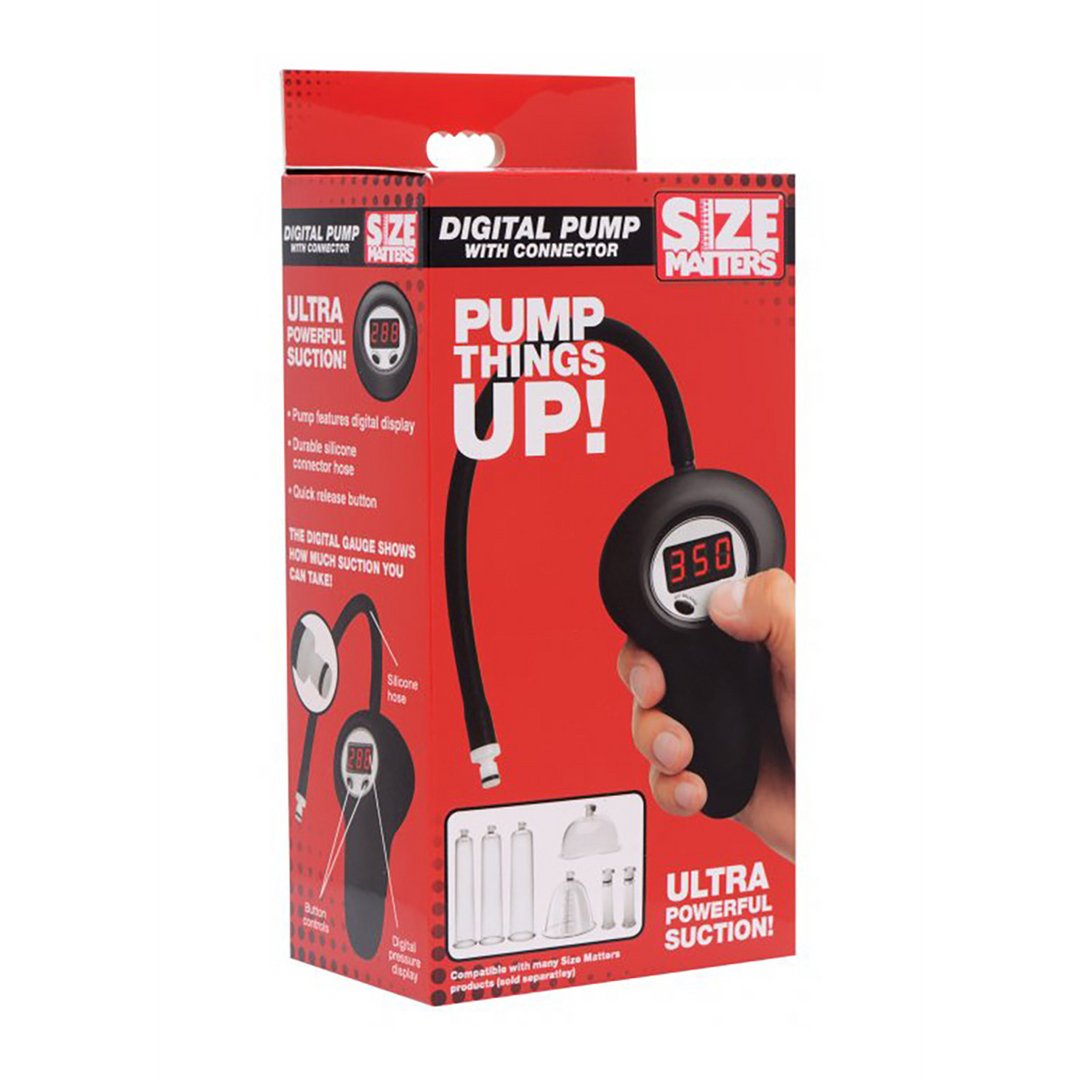 Digitale Pomp Met Manometer - Zwart - Pleasureplay TepelpompXR Brands