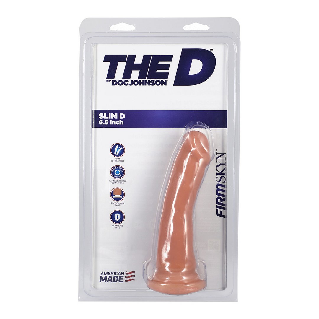 Doc Johnson Slim D FIRMSKYN Dildo 17 cm - Huidkleur - EroticToyzRealistische Dildo'sDoc Johnson