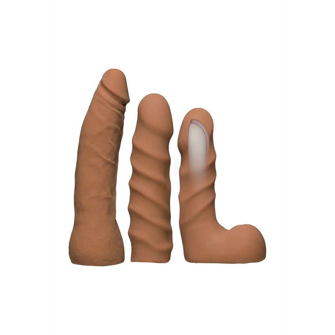 Dual Density ULTRASKYN Toy Set for Starters - EroticToyzProducten,Toys,Dildos,Realistische Dildo's,Voorbinddildo's,Voorbinddildo's,Kits Sets,Sets voor Koppels,Toy Sets,,GeslachtsneutraalDoc Johnson