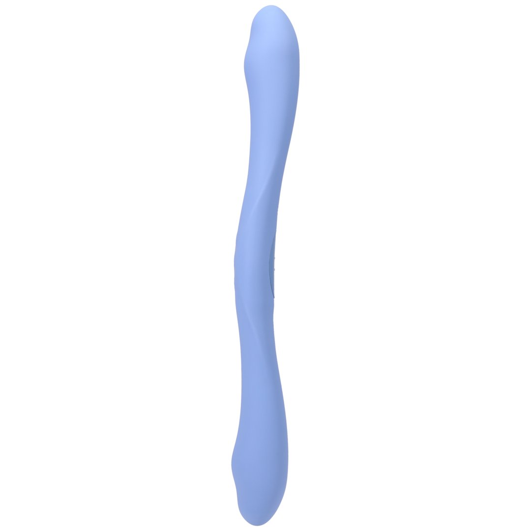 Dubbelzijdige Vibrator Met Draadloze Afstandsbediening - Paarsblauw - Pleasureplay Duo - VibratorsDoc Johnson