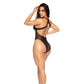 Bodysuit - Zwart S/M - Pleasureplay Bodysuits TeddiesMapalé