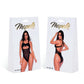 Bodysuit - Zwart S/M - Pleasureplay Bodysuits TeddiesMapalé