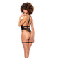 Bodysuit Met Kousen - L/XL Zwart - Pleasureplay Bodysuits TeddiesMapalé