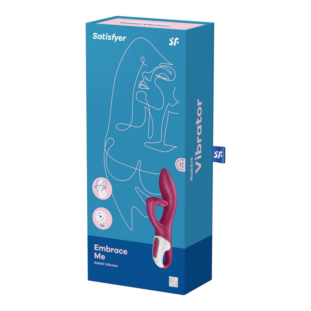 Embrace Me - Rabbit Vibrator - EroticToyzProducten,Toys,Vibrators,Rabbit Vibrators,,GeslachtsneutraalSatisfyer