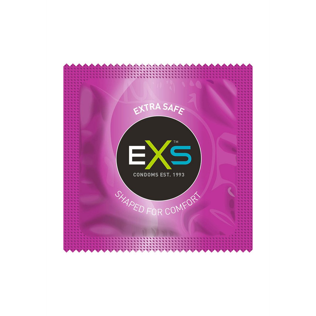 EXS Extra Safe - Condoms - 12 Pieces - EroticToyzProducten,Veilige Seks, Verzorging Hulp,Veilige Seks,Condooms voor Mannen,,MannelijkEXS