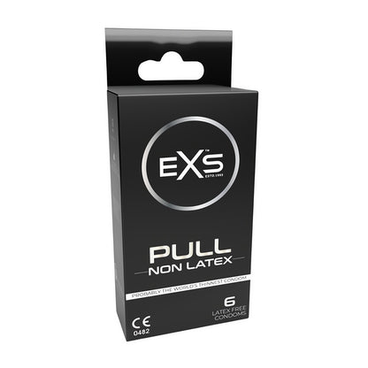 EXS Pull Ultra - Dunne Niet - Latex Condooms 6 Stuks - Hypoallergeen - EroticToyzCondooms voor MannenEXS