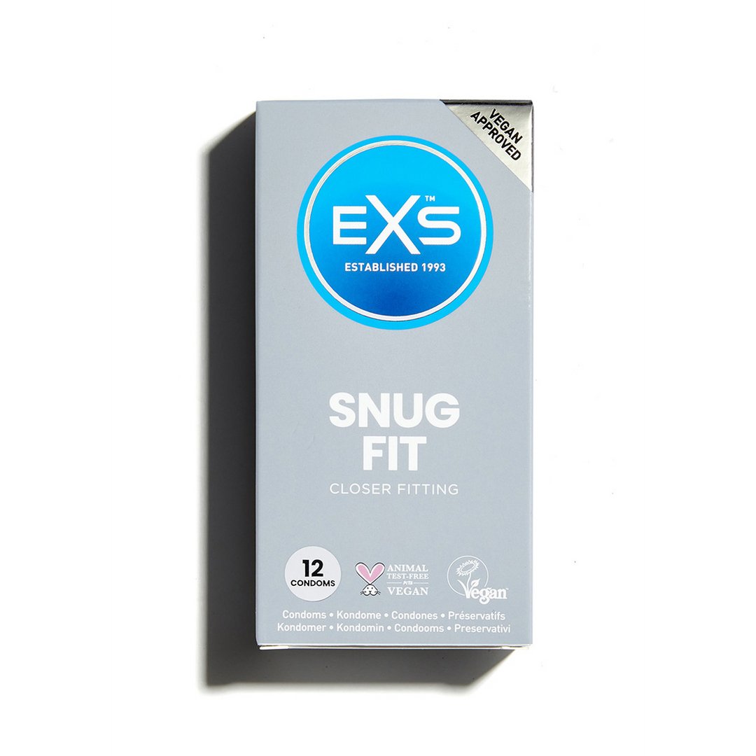 EXS Snug Fit - Condoms - 12 Pieces - EroticToyzProducten,Veilige Seks, Verzorging Hulp,Veilige Seks,Condooms voor Mannen,,MannelijkEXS