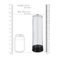 Penis Pomp - 25 cm Siliconen - Pleasureplay Elektrische PompenPumped by Shots
