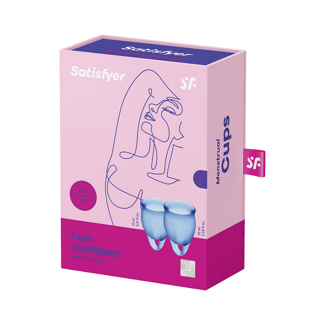 Feel Confident - Menstrual Cup - EroticToyzProducten,Veilige Seks, Verzorging Hulp,HygiÃ«ne,Vrouwelijke HygiÃ«ne,,VrouwelijkSatisfyer