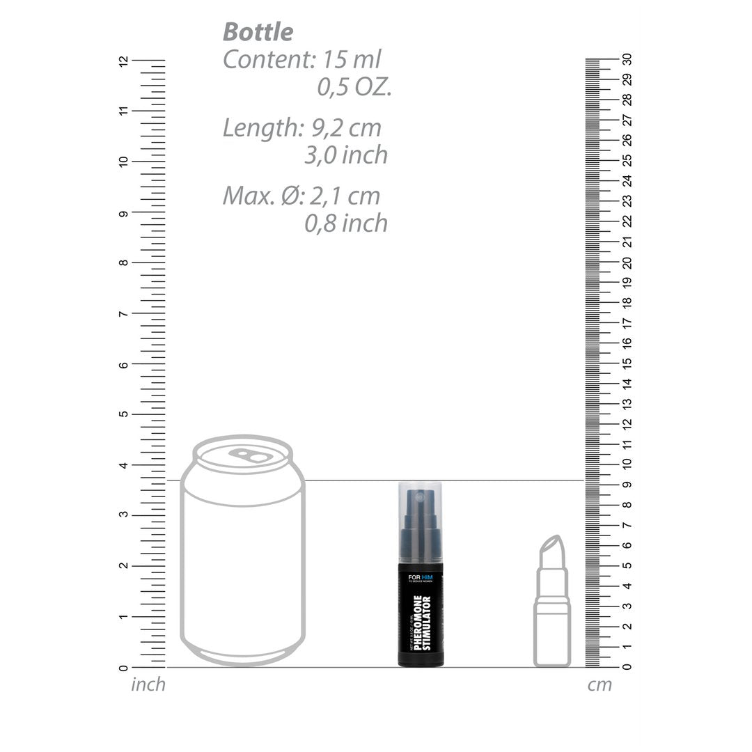 Feromoon Stimulator voor Hem - 15 ml - EroticToyzProducten,Veilige Seks, Verzorging Hulp,Stimulerende Middelen,Feromonen,,MannelijkPharmquests by Shots