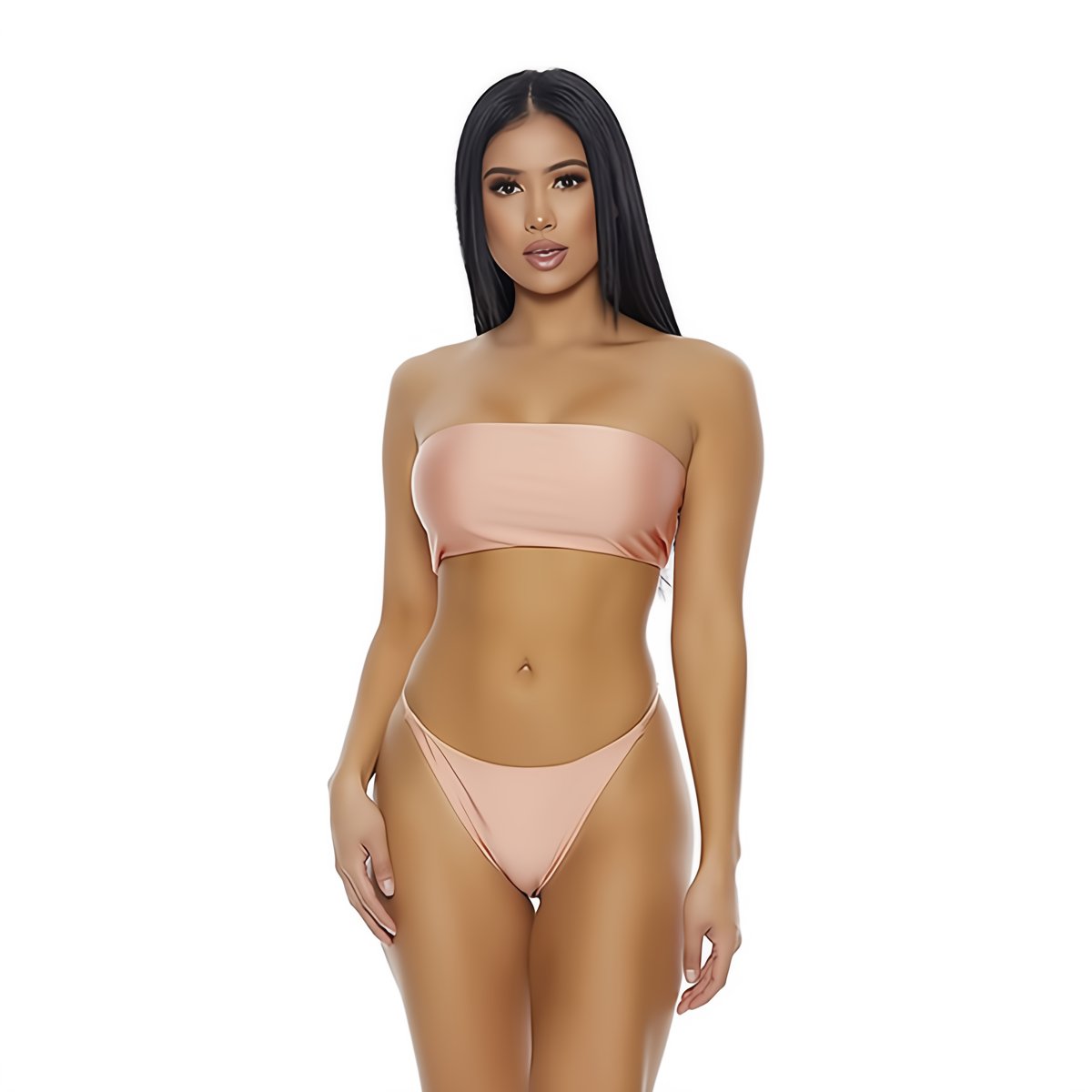 Forplay San Luis Bandeau Bikini Set - Maat S - Zwart - EroticToyzSuper SaleForplay