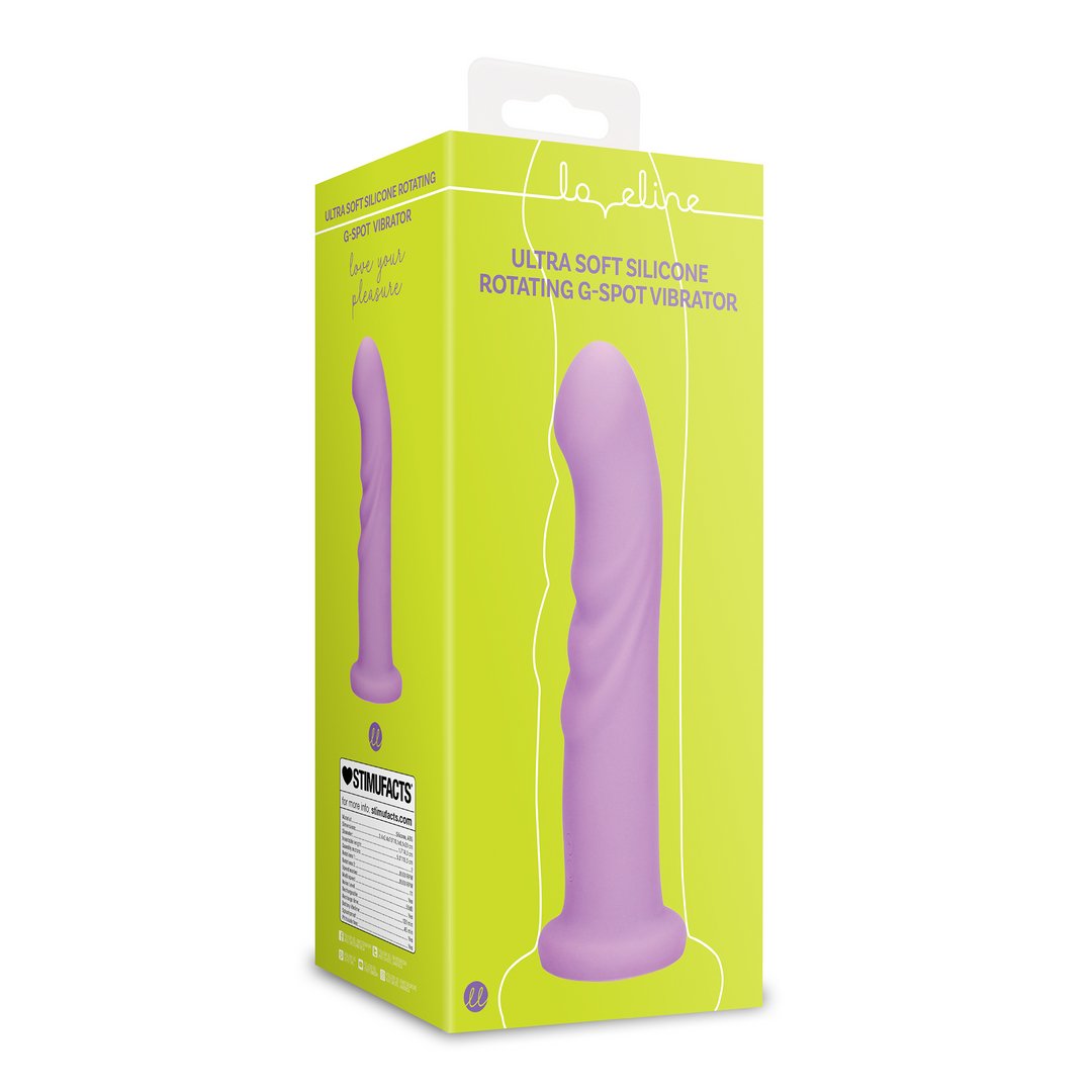 G - Spot Vibrator Met Rotatie - 19 cm - Paars - EroticToyzG - Spot VibratorLoveline by Shots