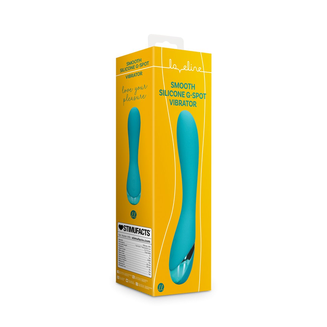 G - Spot Vibrator - Teal Blue - EroticToyzG - Spot VibratorLoveline by Shots