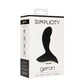 Anale Vibrator - Oplaadbaar Met 10 Trillingspatronen - Pleasureplay Buttplugs Anale Dildo's VibrerendSimplicity by Shots