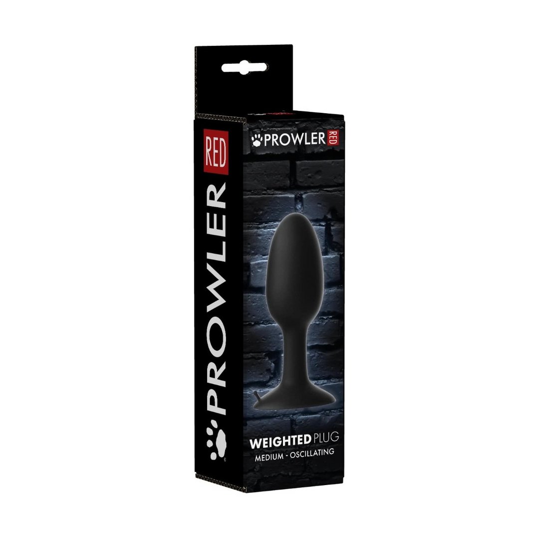 Gewichtete Butt Plug - 12 cm met Intense Sensaties - EroticToyzButtplugs Anale Dildo's Niet VibrerendProwler Red