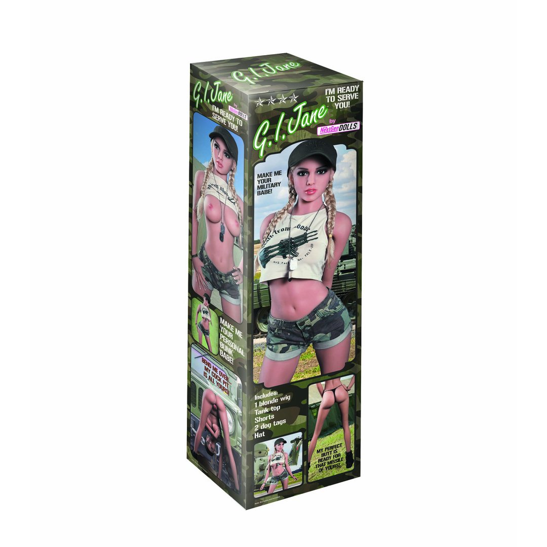 'GI Jane Levensechte Fantasy Pop - 166 cm' - EroticToyzEchte PoppenXR Brands