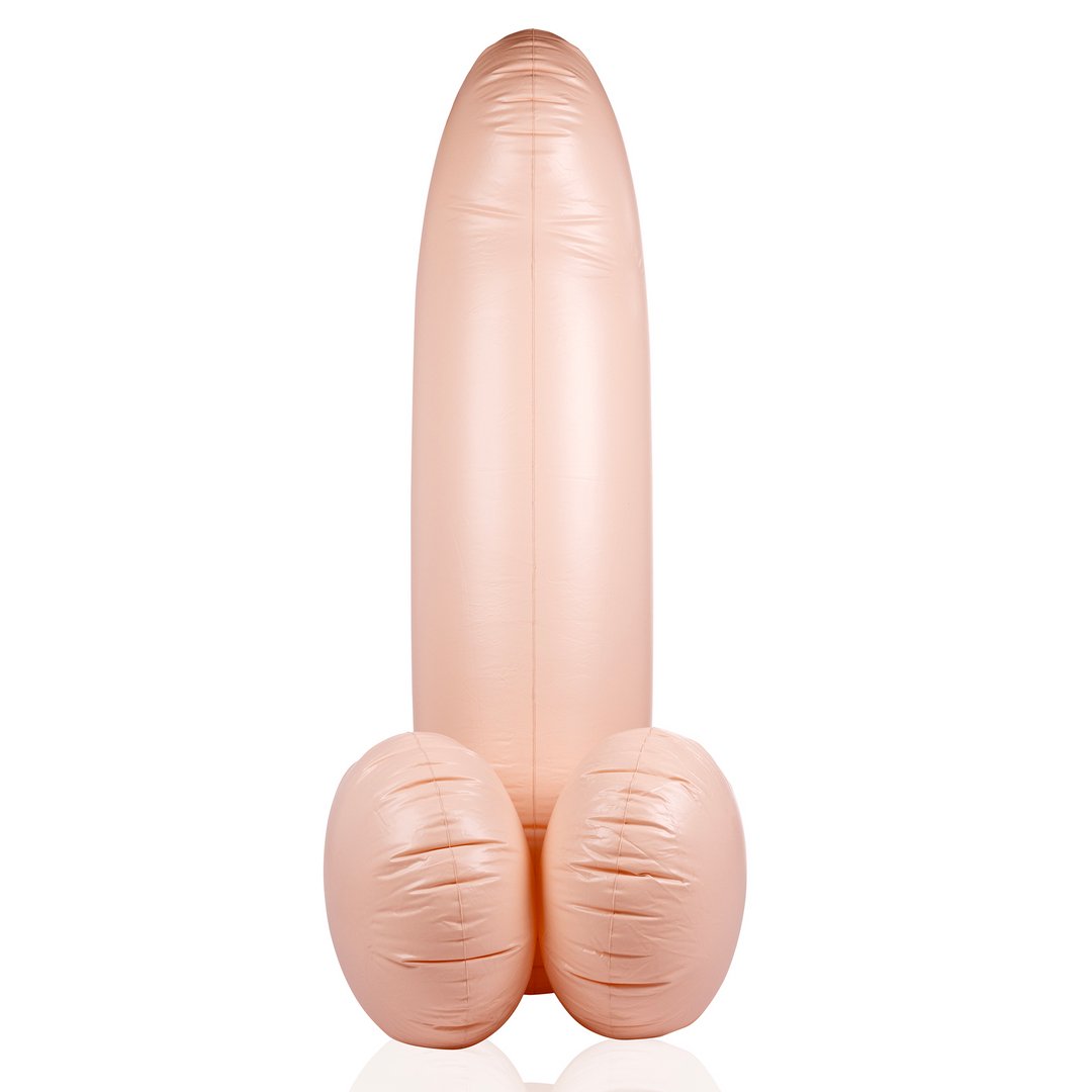 Gigantische Opblaasbare Penis 140 cm - Huidkleurig - EroticToyzFeestartikelenS - Line by Shots