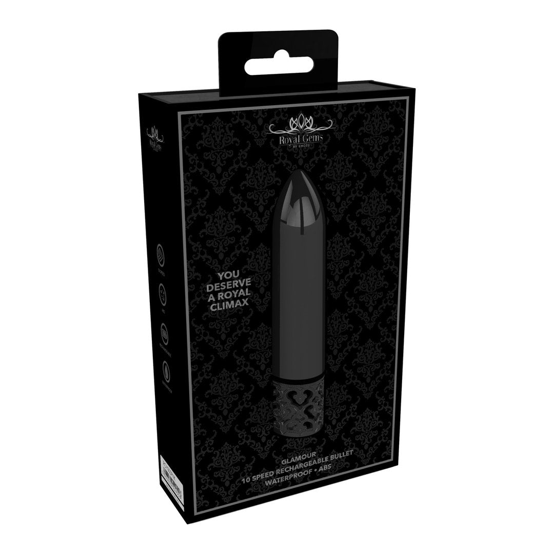 Glamor - Powerful Rechargeable Bullet Vibrator - EroticToyzProducten,Toys,Vibrators,Kogel - en Minivibrators,,VrouwelijkRoyal Gems by Shots