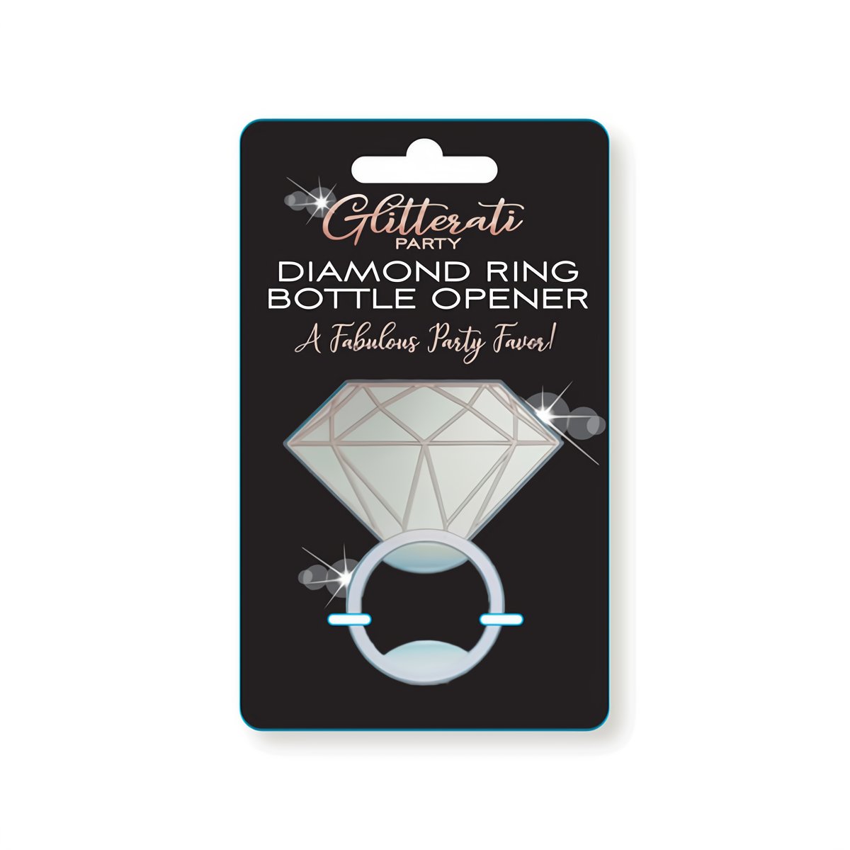 Glitterati Diamond Bottle Opener - EroticToyzProducten,Grappige Erotische Gadgets,Feestartikelen,,GeslachtsneutraalLittle Genie Productions