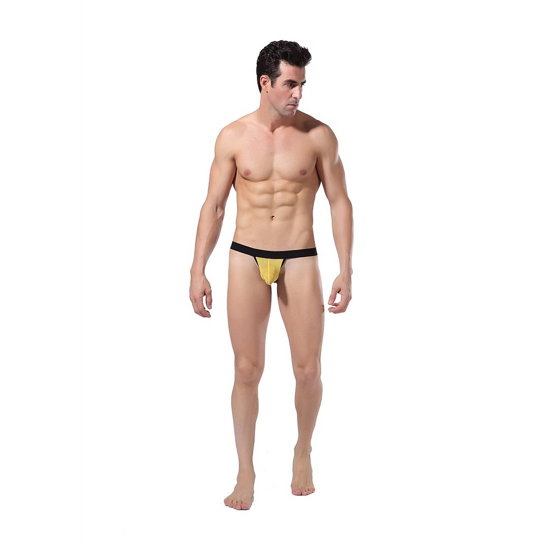 Goodfellas Comfort Fit Jockstrap - Geel, Maat L - EroticToyzJocksGoodfellas by Shots