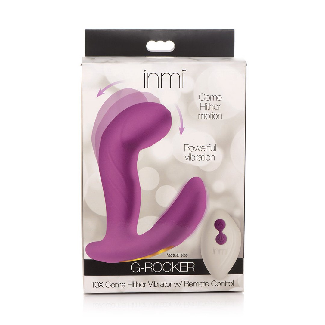 GRocker G - Spot Vibrator Met Afstandsbediening en Come Hither Functie - Paars - EroticToyzG - Spot VibratorXR Brands