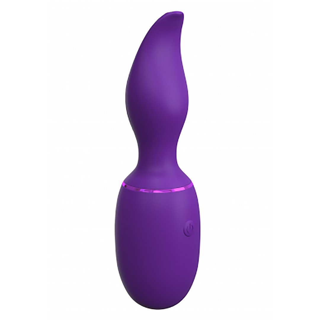 'Her Tongue Gasm Up & Down Beweging Vibrator - Roze' - EroticToyzTip VibratorPipedream