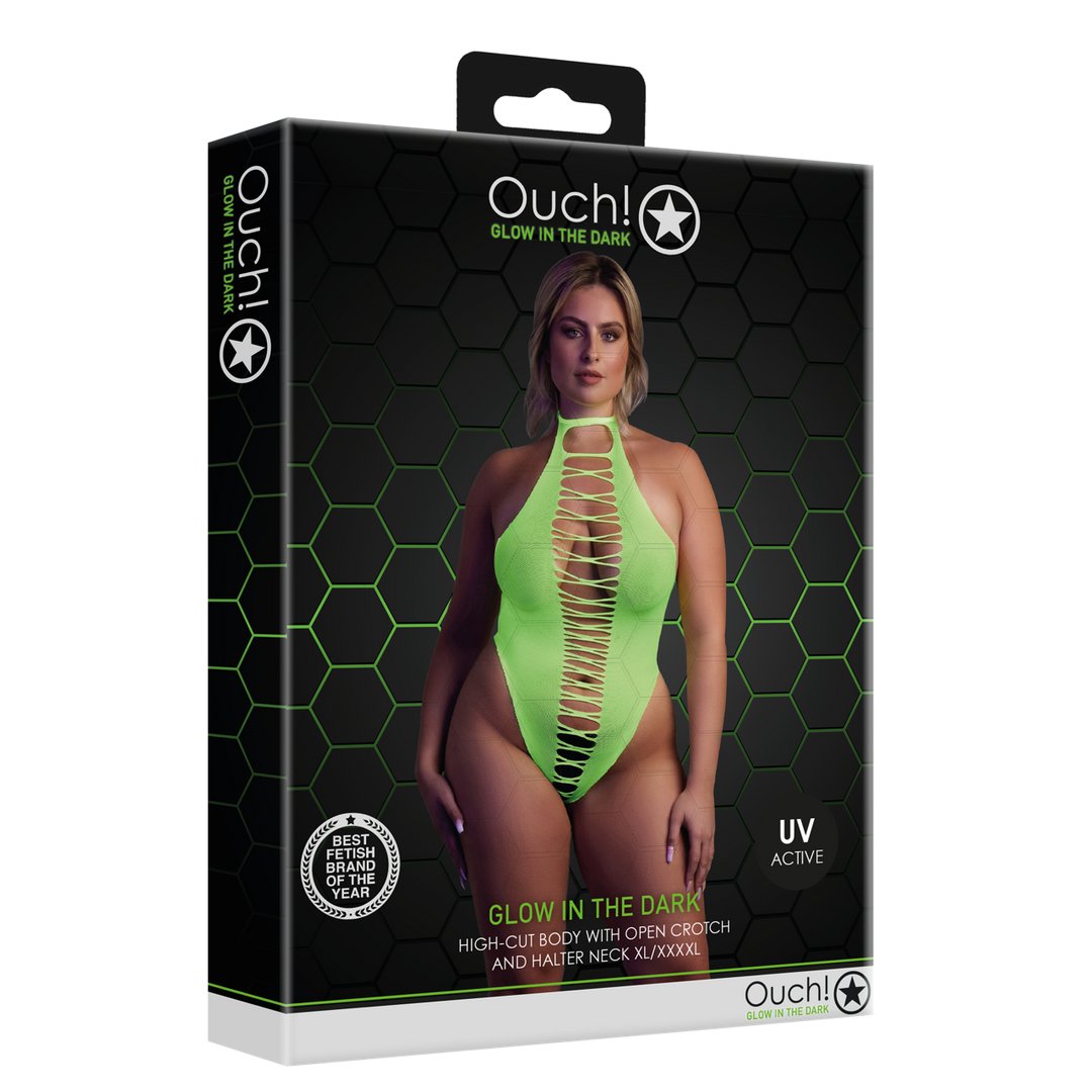 Neon Body - UV - Geactiveerd - Pleasureplay Bodysuits TeddiesOuch! by Shots