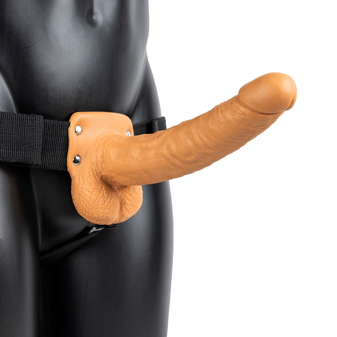 Hollow Strap - 23 cm - EroticToyzProducten,Toys,Dildos,Voorbinddildo's,Hol,,GeslachtsneutraalRealRock by Shots