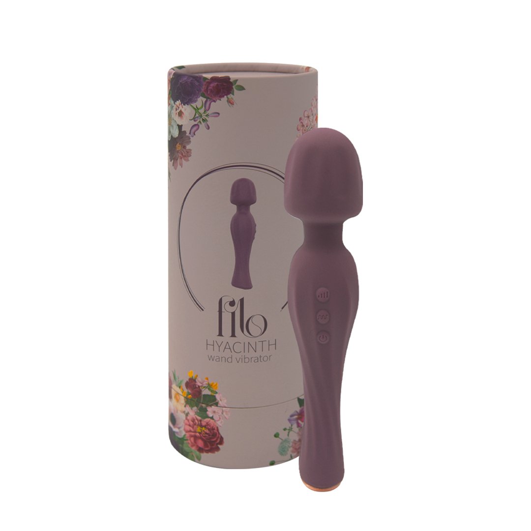 Hyacinth - Wand Vibrator - Purple - EroticToyzProducten,Toys,Vibrators,Luxe Vibrator,Massagetoestellen Wands,Nieuwe Producten,,GeslachtsneutraalMy Own Filo