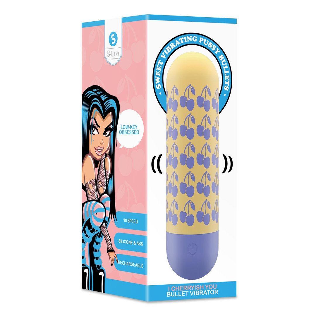 'Ik Verwen Jou' Bullet Vibrator - Voor Verrukkelijk Genot - EroticToyzKogel - en MinivibratorsS - Line by Shots