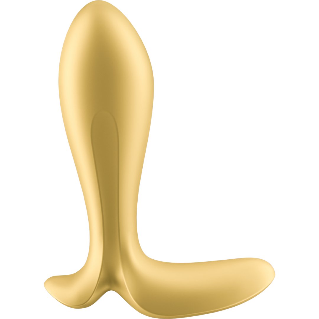 Intensity Plug - Gold - EroticToyzProducten,Toys,Anaal Toys,Buttplugs Anale Dildo's,Buttplugs Anale Dildo's Vibrerend,,GeslachtsneutraalSatisfyer