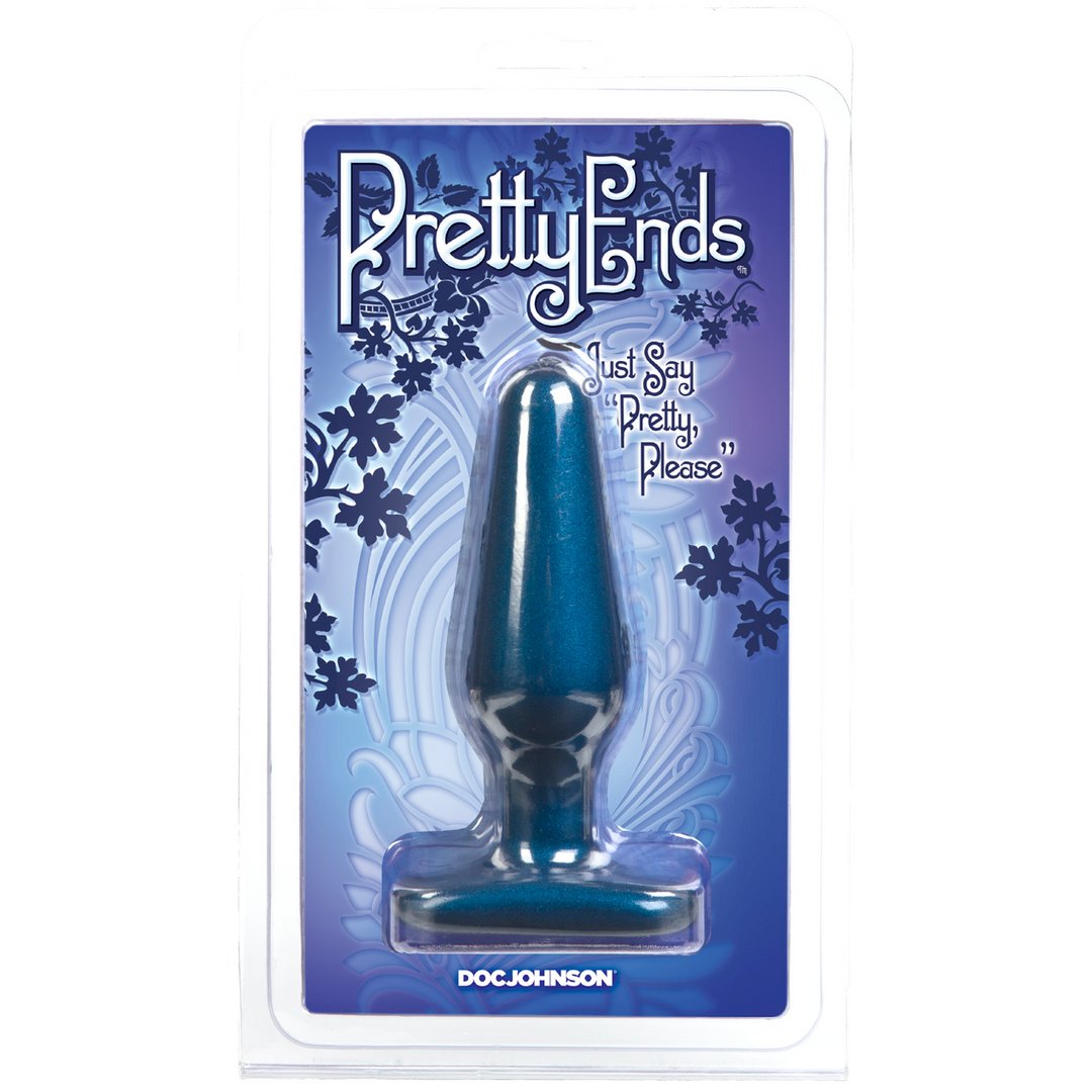 Iridescent Butt Plug - Medium - Midnight Blue - EroticToyzProducten,Toys,Anaal Toys,Buttplugs Anale Dildo's,Buttplugs Anale Dildo's Niet Vibrerend,,GeslachtsneutraalDoc Johnson