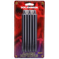 Druppelkaarsen - Set van 3 Zwart - Pleasureplay MassagekaarsenDoc Johnson