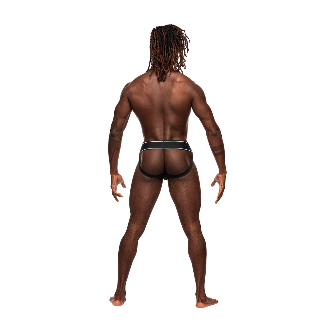 Jock - M - Black - EroticToyzProducten,Lingerie,Lingerie voor Hem,Jocks,,MannelijkMale Power