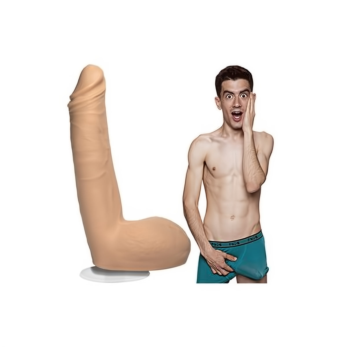 Jordi El Nio - Realistic ULTRASKYN Dildo - 2 Pieces - EroticToyzProducten,Toys,Dildos,Realistische Dildo's,,GeslachtsneutraalDoc Johnson