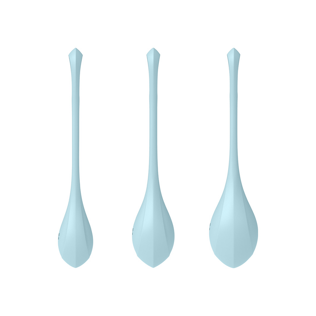 Kegelballen Set - Lichtblauw - Pleasureplay Producten,Toys,Sexuele Training,Vaginale ballen Ben Wa - ballen,,GeslachtsneutraalSatisfyer