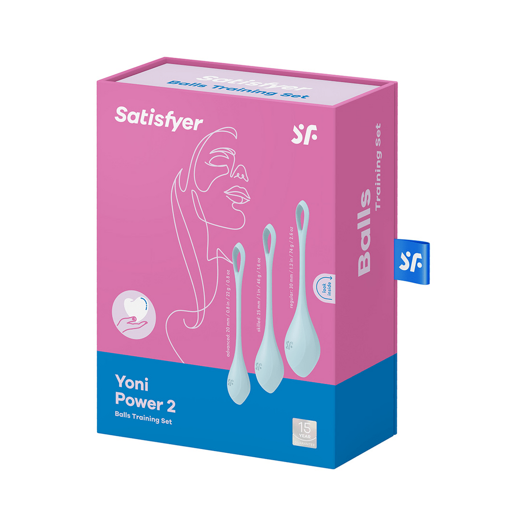 Kegelballen Set - Lichtblauw - Pleasureplay Producten,Toys,Sexuele Training,Vaginale ballen Ben Wa - ballen,,GeslachtsneutraalSatisfyer