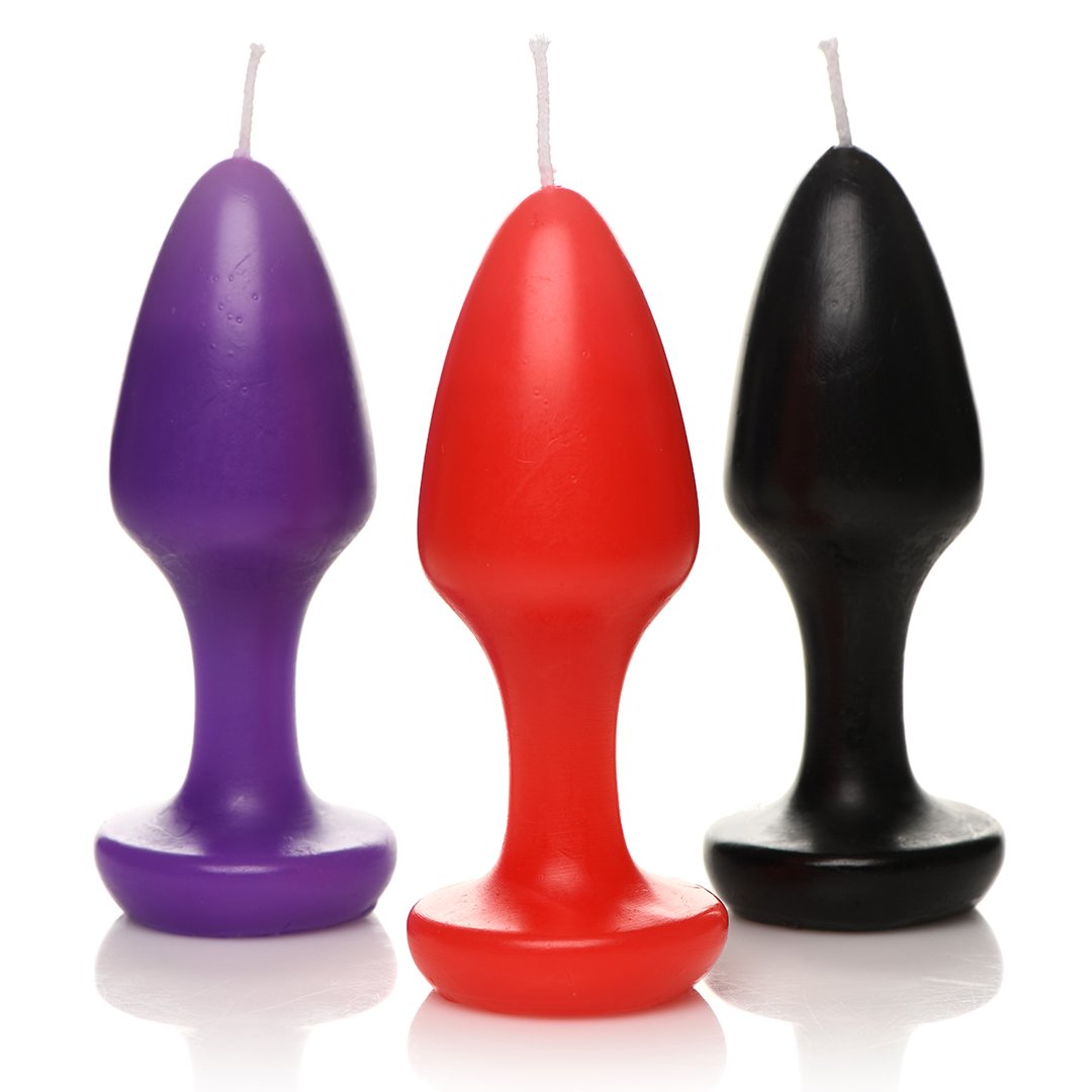 Kink Inferno - Purple/Red - EroticToyzProducten,Veilige Seks, Verzorging Hulp,Massage,Massagekaarsen,,GeslachtsneutraalXR Brands