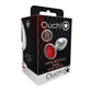 Buttplug Met Edelsteen - Klein Ronde - Pleasureplay Buttplugs Anale Dildo's Niet VibrerendOuch! by Shots