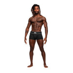 Korte Broek met Buidelzakje - S - Zwart - EroticToyzProducten,Lingerie,Lingerie voor Hem,Boxershorts,,MannelijkMale Power