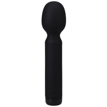 Krachtige Trillende Wand Vibrator USB Oplaadbaar met 10 Intensiteiten - Zwarte Hypoallergene Silicone - EroticToyzMassagetoestellen WandsDoc Johnson