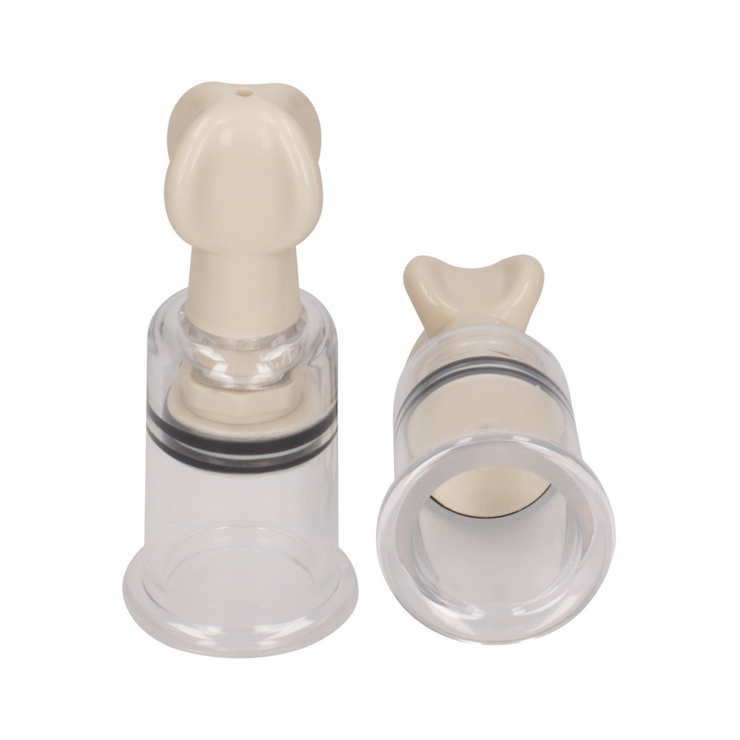 Krachtige Zuignap - Kleine Tepelexcitatie Cups - Set van 2 - EroticToyzProducten,Toys,Tepel Toys VacuÃ¼m Toys,Clit - en Tepelzuigers,,Ouch! by Shots