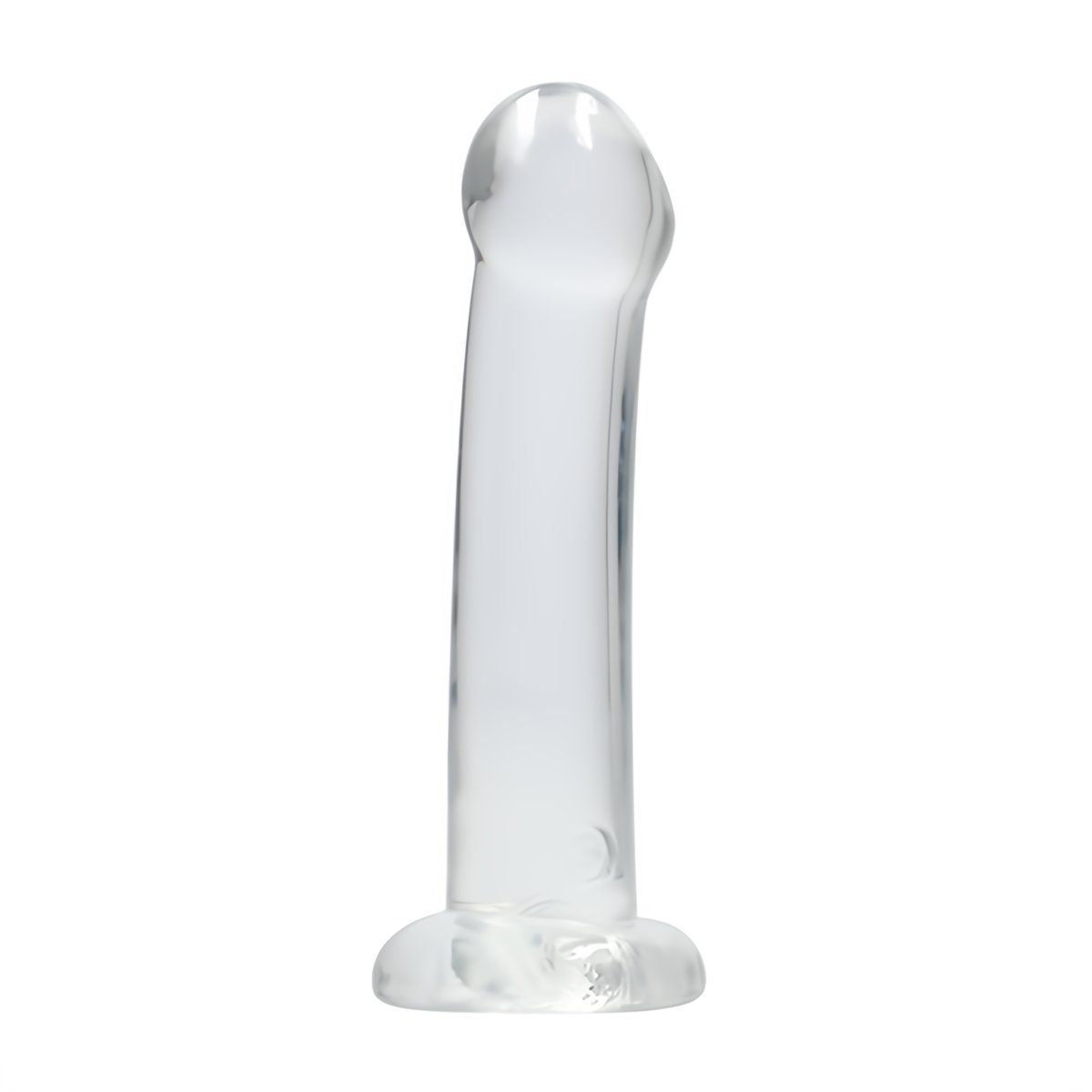 Kristalheldere Dildo - 17 cm Geschikt voor Anaal en Vaginaal Gebruik - EroticToyzProducten,Toys,Dildos,Realistische Dildo's,,GeslachtsneutraalRealRock by Shots