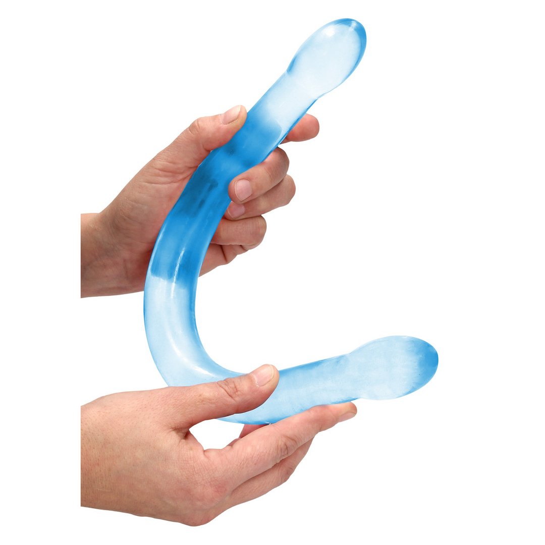 Kristalheldere Dildo - 42 cm - Geschikt voor Anaal en Vaginaal Gebruik - EroticToyzProducten,Toys,Dildos,Dubbele Dildo's,,GeslachtsneutraalRealRock by Shots