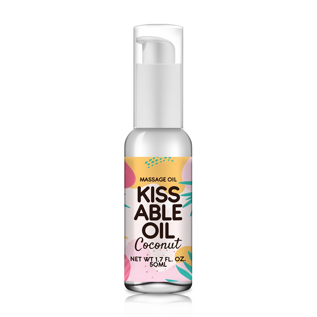 'Kusbaar Kokos Massageolie 50 ml - Tropisch' - EroticToyzMassage OliënPharmquests by Shots